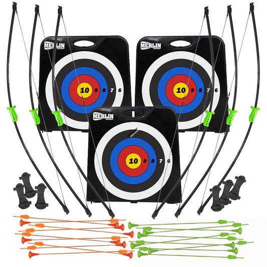 MAC Merlin GB Pro Archery Bow And Arrows Package - Junior