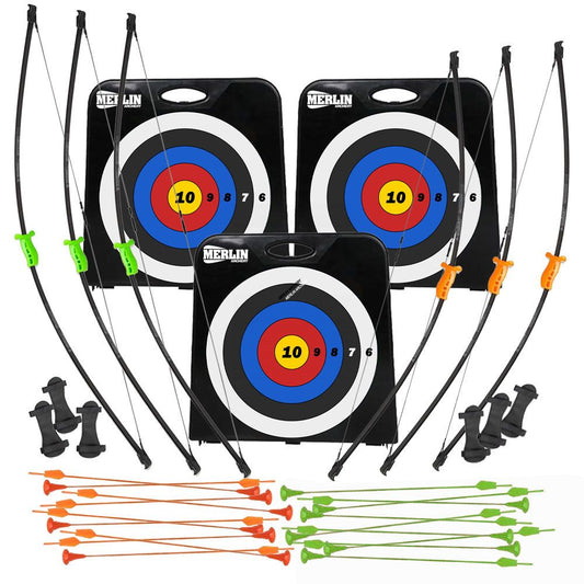 MAC Merlin GB Pro Archery Bow And Arrows Package - Mix